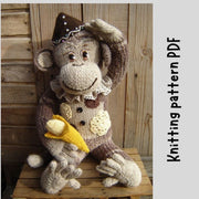 Toy Knitting Patterns - Knit a vintage-style plush