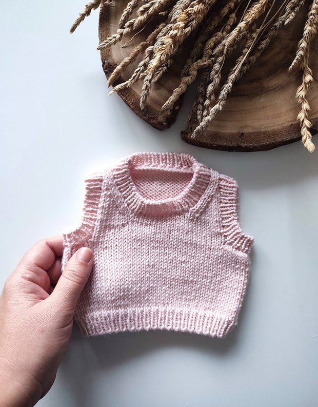 Versatile Baby Vest Knitting Pattern