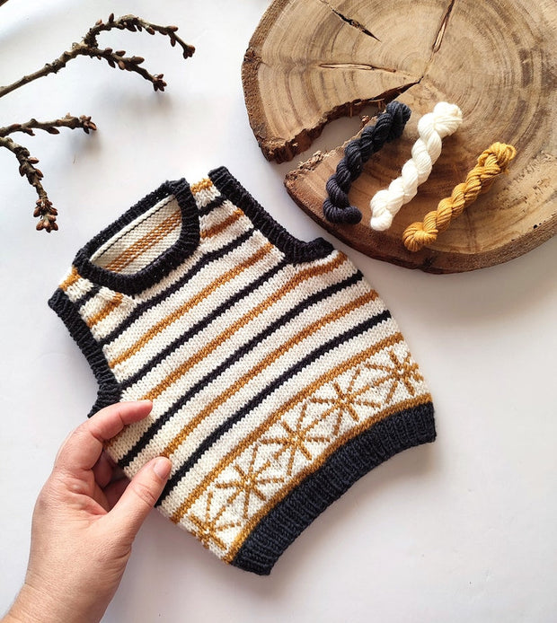 Versatile Baby Vest Knitting Pattern