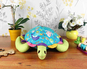 Stuffed turtle pdf sewing pattern & tutorial