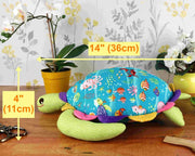 Stuffed turtle pdf sewing pattern & tutorial