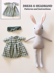 Stuffed bunny pattern with clothes pdf Bunny Doll pattern