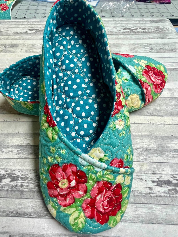 Wrap & Roll SLIPPERS Sewing Pattern