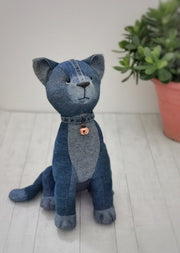 sitting cat sewing pattern and tutorial