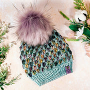 A New Leaf Beanie Knitting Pattern