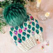 A New Leaf Beanie Knitting Pattern