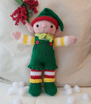 CozyCompanions Knitting Duo: Elf and Reindeer Magic