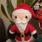 Santa Claus Knitting Pattern