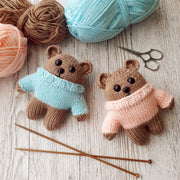 Teddy Boo and Friends toy knitting pattern