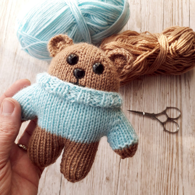 Teddy Boo and Friends toy knitting pattern