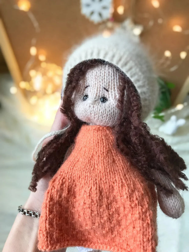 Doll with outfits KNITTING pattern