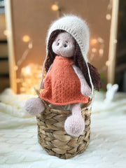 Doll with outfits KNITTING pattern